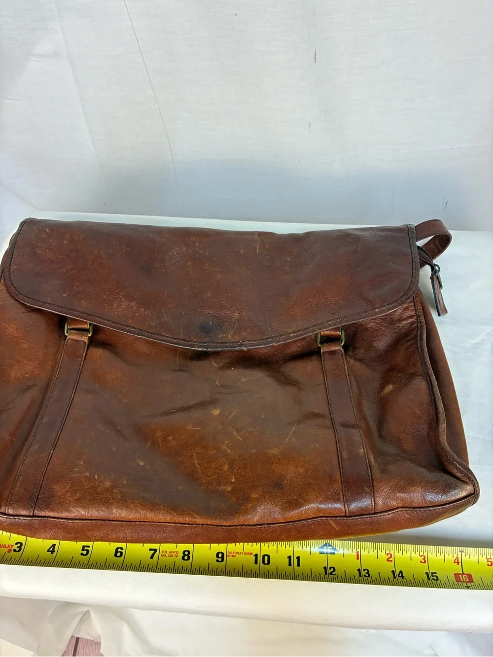 Saddle by Sabina Sabrina Large Leather Shoulder Bag Tote